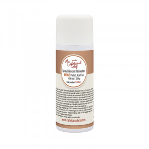 SPRAY Bronz Perlat Spray - мастноразтворим хранителен оцветител 400 ml, без азотни съединения