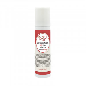 SPRAY VELVET - Colorant Alimentar Rosu, 100 ml