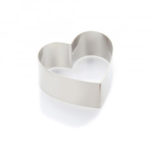 Stainless Steel Heart Branch 7 x 6.4 x H 5 cm