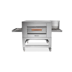 Szellőztetett alagutas pizzasütő, gáz, termelékenység 60 darab/óra, hőmérséklet 350⁰C, modell TNV-50G, Pizza Group