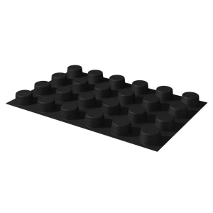 Szilícium szálas formanyomtatvány 60x40cm 24 cav. Henger Ø 6,5 x H 3,5 cm, 95 ml