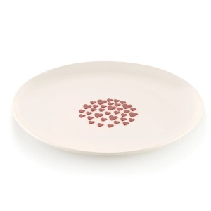 Szilikon forma Silikomart NaturaE Decor Heart Ø 10 x H 0,1 cm, 2 db-os készlet - Img 4