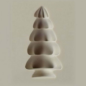Szilikon karácsonyi forma - Brad, 3 x 1,5 cm