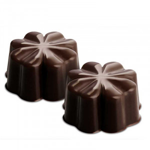 Szilikon praliné forma Silikomart Fleury Fleury 3 x 3 x H 1,55 cm, 9 ml, 15 üreg (SCG08) - Img 2