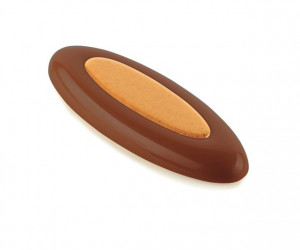 Tablete Ciocolata 15.6 x 5.8 x H 1.4cm - Matrita policarbonat Sogno, 4 cavitati (CH044), 82 gr