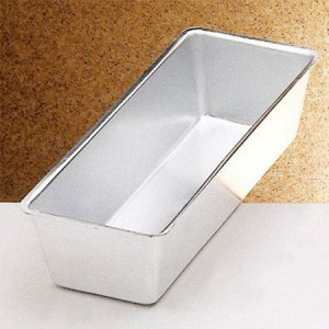 Tálca, Cozonac szélesített peremű, 26 x 10 x H 7,3 cm , Alumínium, Alumínium, mélyhúzott, mélyhúzott - Img 2
