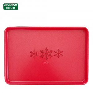 Tava Coacere Dreptunghiulara, 39.5 x 27 x H 2.4 cm, Metal Antiaderent - Img 2