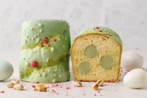 Termosztifikálható pisztácia krém 15% Puratos, 5 kg - Img 4