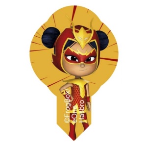 Vafa decoration - Heroes in Pyjamas 6 Models H 5.5 cm, 600 pcs - Img 6