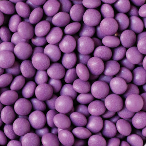 Violet Chocolate Flattened Pearls Ø 10 mm, 1 kg - Img 2