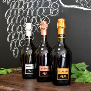 Вино Otellino 1813 Nero di Lambrusco Червено Полусухо - Cantine Ceci - 0.375 Л - Img 3