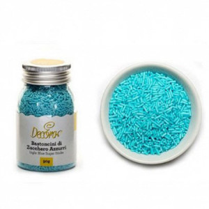 Захарни пръчици Decor Sugar Blue, 90 г - Img 3