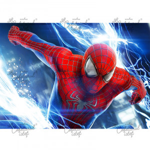 Отпечатана вафла SpiderMan Модел 1, A4 - Сладкарски изделия - Img 1