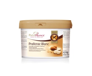 Пълнеж PatisFrance Хрупкав бадем, хрупкав 22% Puratos, 4,5 кг - Img 1