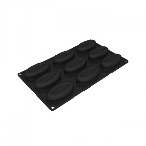 Силиконова форма Gianluca Fusto Tart Barrel and Cameo Single Serving Cake Tin, 9 кухини - Img 3