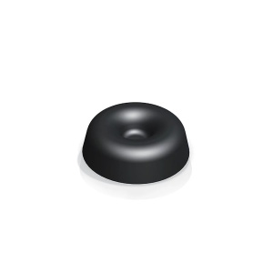 Силиконова форма Mini Savarin Mignon Ø 4,1 x H 1,2 cm, 77 кухини, 12 ml (SQ033) - Img 2