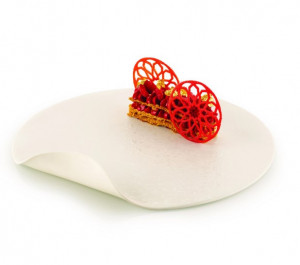 Силиконова форма Silikomart NaturaE Amber 2 модела Ø 6,8 x H 2 cm, 2 - 2,8 ml, 18 кухини - Img 1