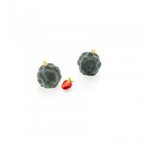 Силиконова форма Syrio Ø 6,8 x H 5,8 cm, 6 кухини, 120 ml - Img 1
