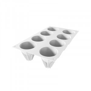 Силиконова форма Vega Ø 6,4 x H 6,8 cm, 8 кухини, 90 ml - Img 6