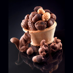 Силиконов калъп 3D катерички, Ø 4 и 4,8 x H 4 cm, 2 броя - Img 2