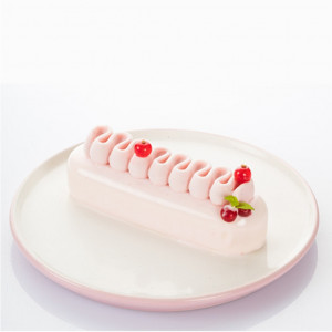 Силиконов калъп Ecler Pop 13 x 3,8 x H 4 cm, комплект 2 калъпа x 6 кухини x 140 ml - Img 8