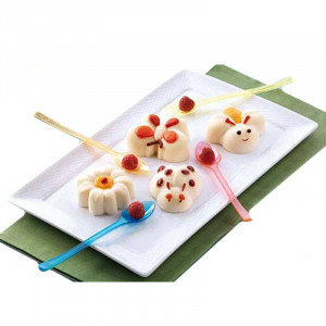 Силициева форма Springlife 7,7x5,7xH3,2cm, 8 кухини (SF117) - Img 2
