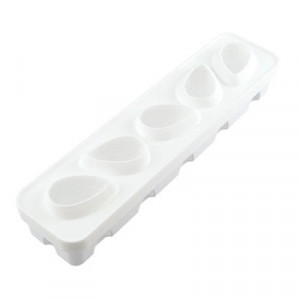 3D Capsule, 6x7.7x7.7xH5.4cm - Silicon Monoportion, 5 cavities - Img 4