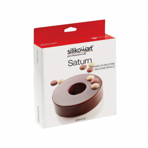 3D Silicon Cake Tin Saturn Ø20/7 x H 4.5 cm - Img 4