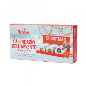 Adventi naptár - Matrite műanyag csokoládé készlet