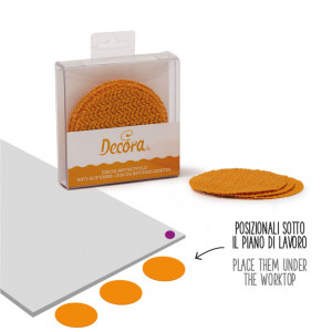 Anti-Slip Disc Anti-Slip Plates, R 9 cm, Set 10 pcs - Img 2
