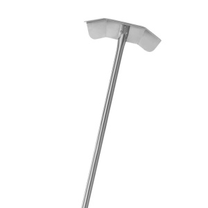 Ash and Embers Shovel, Stainless Steel, 28 x 8 cm, 200 cm Red Handle - Img 2