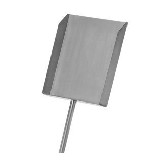 Ash and Embers Shovel, Stainless Steel, 50 x 5 cm, 180 cm Red Handle - Img 2