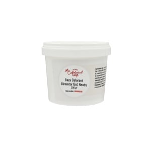 Baza Colorant Alimentar Gel, Neutru 200 gr
