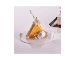 Baza Plastic Prezentare Monoportii, Model Oval Transparent, 9.6 x 8.5 x H 2 cm, Set 100 Buc - Img 2