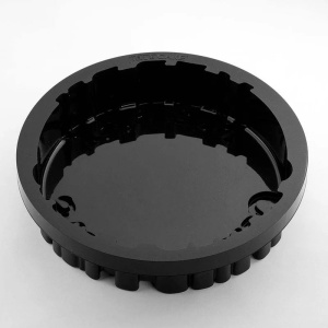 Boldog karácsonyt 3D szilikon tortaforma Ø 19 x H 4,5 cm, 1100 ml - Img 3