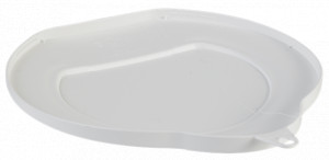 Bucket Lid 6 L, White Plastic Material - Img 2