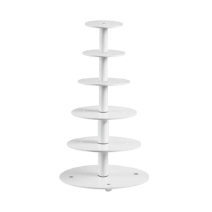 Cake Stand 6 Shelves, Ø 50 x H 86.5 cm