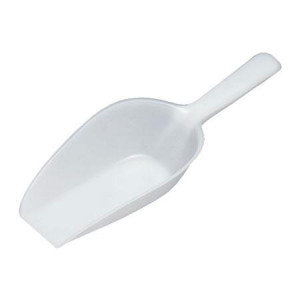 Chair with Silver Base 250 gr, White Plastic Material - Img 1