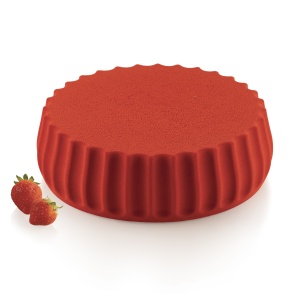 Charme 3D szilikon tortaforma, Ø 19,3 x H 6 cm, 1600 ml - Img 1