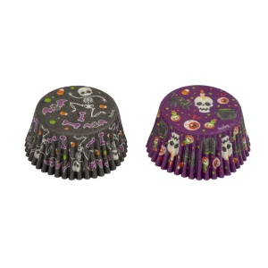 Chese L Halloween papír Ø 5 x H 3,2 cm, 36 darab - Img 3