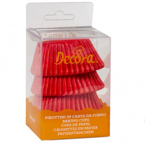 Chese L Paper Red, R 5 x H 3.2 cm, 75 pcs - Img 2