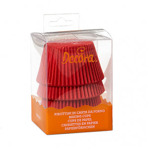 Chese XL papír piros, R 5,5 x H 4,5 cm, 60 db - Img 2