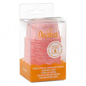 Chese XL Pink Crepe Paper, Ø 5.5 x H 3.5 cm, 25 pcs - Img 2