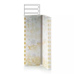 Chocolate Bars 8.2 x 1.2 x H 1 cm + Christmas Advent Calendar Gift Box + Thermoform Holder - Img 4