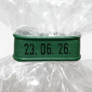 Clipband Green 0.6 mm, Roll 500 m - Img 2