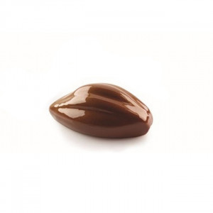 Cocoa Fruit, 10.2x5.7xH4.2cm - Silicon Single Portion, 6 cavities - Img 1