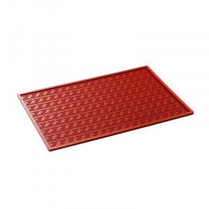 Covoras Silicon Blat Decor Relief Model Greca, 60x40cm