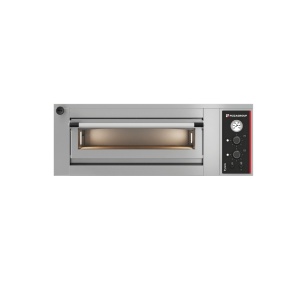 Cuptor profesional pentru pizza, 4 x Ø 30–34 cm, temperatura 450⁰C, deschidere sus-jos, model PY ( Pyrelis) M4, Pizza Group