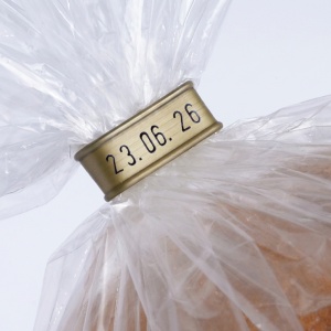 Cutie clipband Auriu 0.6 mm x 5 cm – 500 buc - Img 2