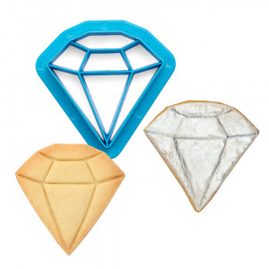 Diamant - Decupator Plastic Ø 6 x H 2.2 cm - Img 3